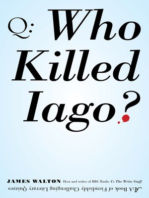 Who Killed Iago? - ebook